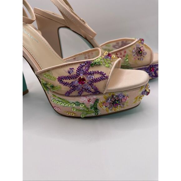 Betsey Johnson Viven Platform Sandal 9.5 - Picture 6 of 16
